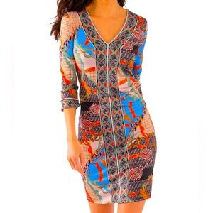 NWOT Gretchen Scott Jersey Bordertown Dress - Ditto Size Medium